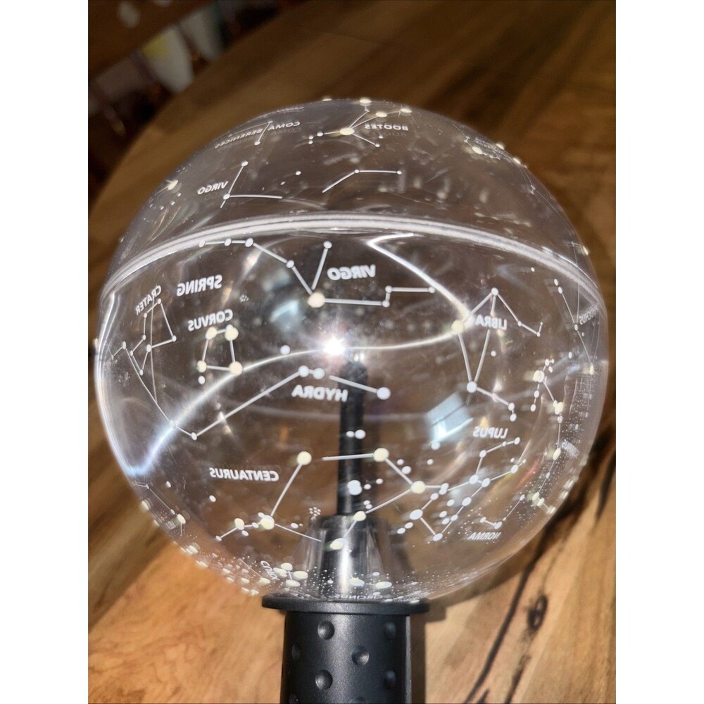 BTS Version 4 Army Bomb Fan Light Stick. Clear Globe With Constellations - Picture 2 of 5